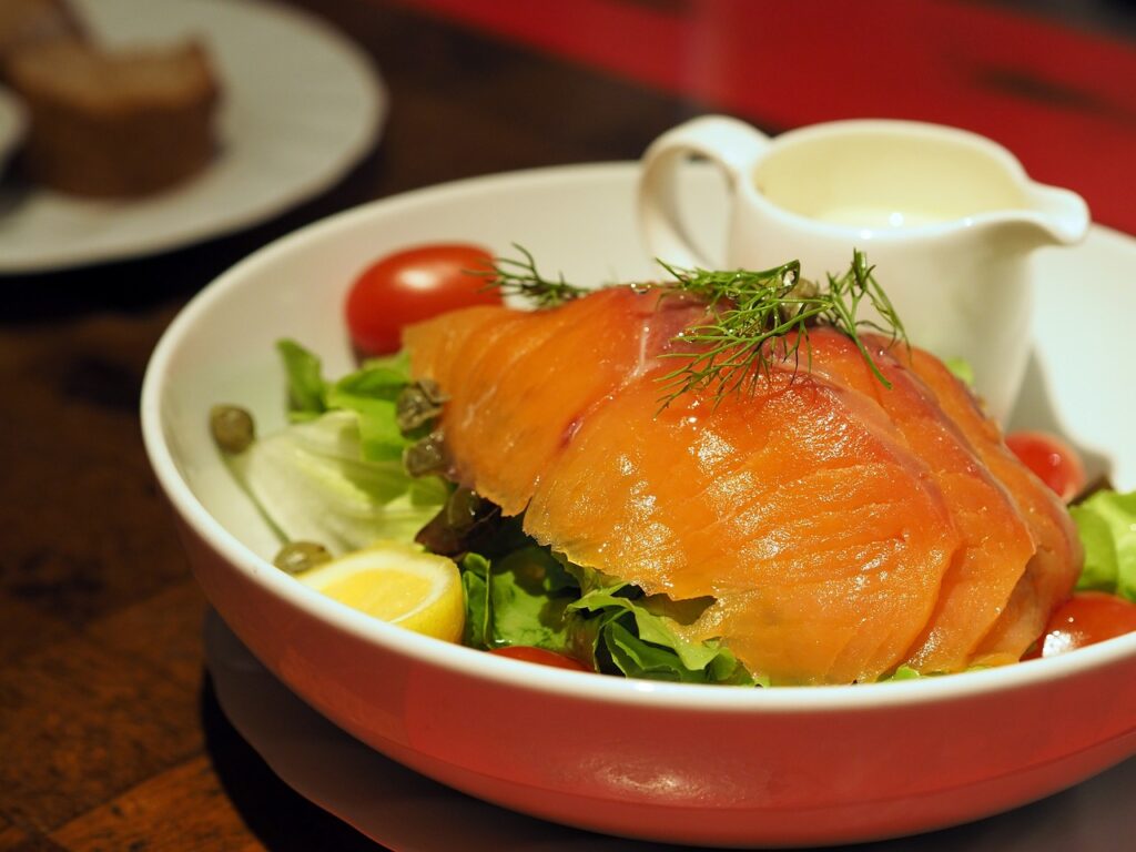smoked salmon. Boost immune system 