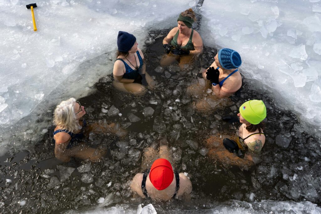 Ice water. Welltechie